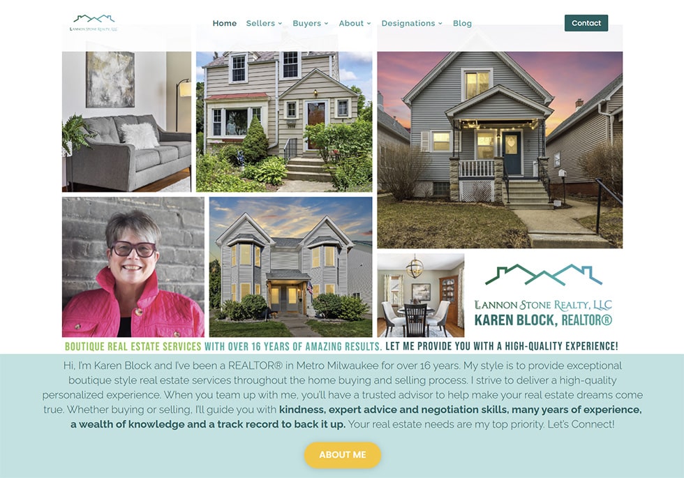 Karen Block Realtor website